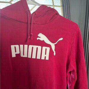 pink PUMA Hoodie